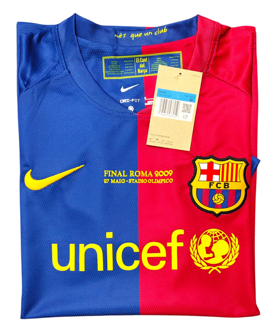 Retro Barcelona 08/09 UEFA Champions League Home